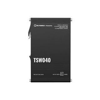 Switch|TELTONIKA|TSW040|8xRJ45|PoE+ ports 8|240 Watts|TSW040