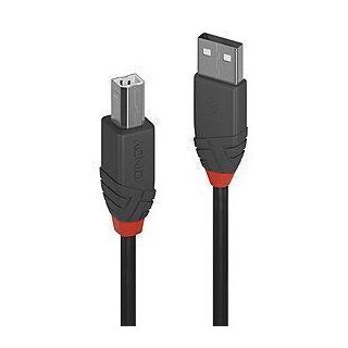 CABLE USB2 A-B 5M/ANTHRA 36675 LINDY