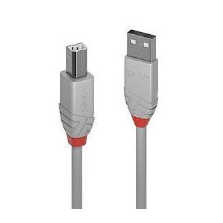 CABLE USB2 A-B 5M/ANTHRA GREY 36685 LINDY