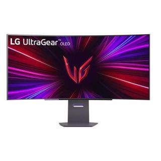 Monitor|LG|45GS95QE-B|45|Gaming/Curved/21 : 9|Panel OLED|3440x1440|21:9|240Hz|0.03 ms|Swivel|Height adjustable|Tilt|Colour Black|45GS95QE-B