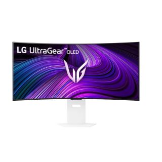 Monitor|LG|39GX90SA-W|39|Gaming/Curved/21 : 9|Swivel|Height adjustable|Tilt|Matte|Panel OLED|3440x1440|21:9|240Hz|0.03 ms|Speakers|Colour White|39GX90SA-W
