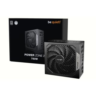 Power Supply|BE QUIET|POWER ZONE 2|850 Watts|Peak Power 920 Watts|Efficiency 80 PLUS PLATINIUM|MTBF 100000 hours|BP007EU