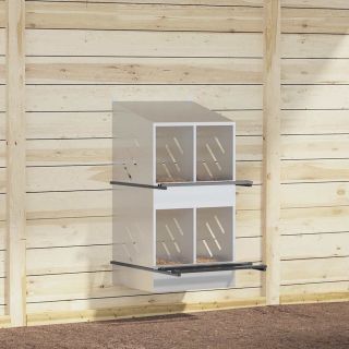 kanapesakast 4 kambriga galvaniseeritud hõbemetallist
