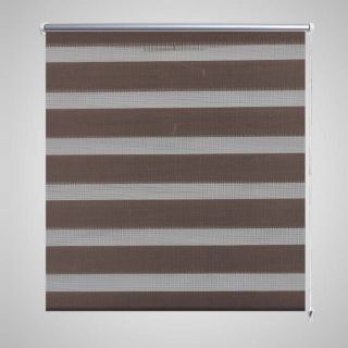 Triibuline ruloo 100 x 175 cm kohvivärvi