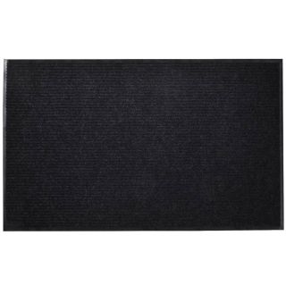 Must PVC uksematt 180 x 120 cm