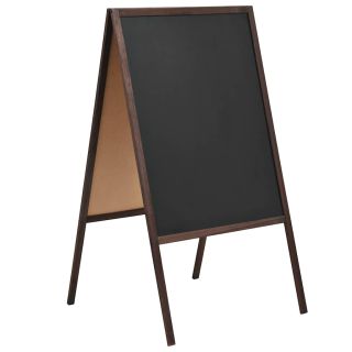 kahepoolne tahvel, seedripuu, iseseisev, 60 x 80 cm