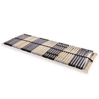 lippidega voodi aluspõhi, 42 liistu, 7 piirkonda, 80 x 200 cm