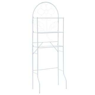полка для унитаза, белая 60 x 33 x 174 см
