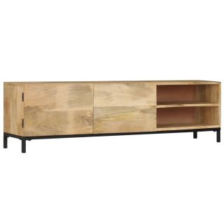 Тумба под телевизор, 145 x 30 x 41 см, прочное манговое дерево.