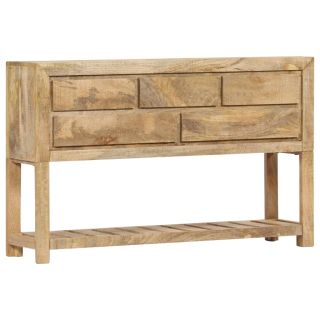puhvetkapp, 120 x 30 x 75 cm, toekas mangopuit