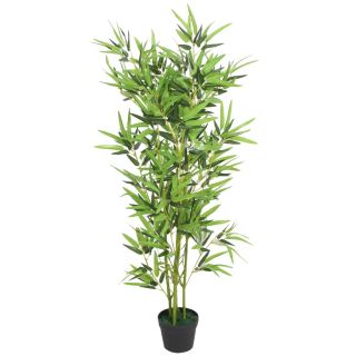 kunsttaim bambus potiga 120 cm, roheline