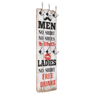 riidenagi kuue konksuga, 120 x 40 cm, MEN LADIES