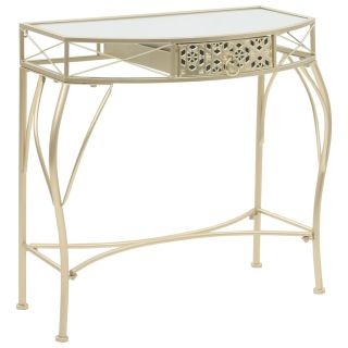 lisalaud prantsuse stiilis, metall 82 x 39 x 76 cm kuldne