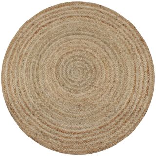 vaip, punutud džuut, 150 cm, ümmargune
