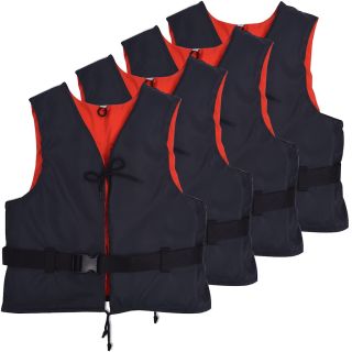 päästevestid 4 tk, 50 N 30-50 kg, tumesinine