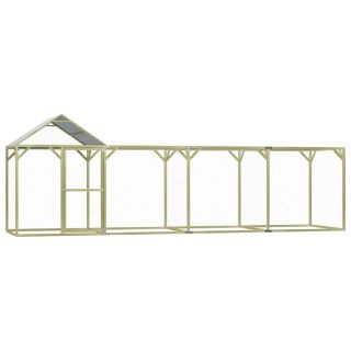 kanakuut 6 x 1,5 x 2 m, immutatud männipuit