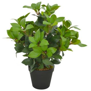 kunsttaim loorberipuu potiga, roheline, 40 cm