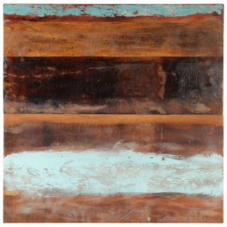 ruudukujuline lauaplaat 80x80 cm 25–27 mm taaskasutatud puit