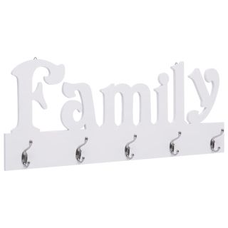 seinale kinnitatav riidenagi, FAMILY, 74 x 29,5 cm