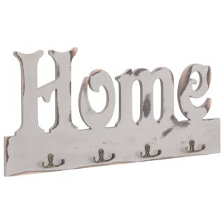 seinale kinnitatav riidenagi, HOME, 50 x 23 cm