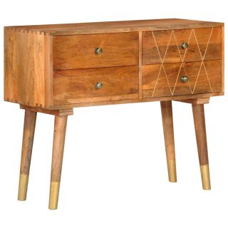 puhvetkapp, 85 x 40 x 70 cm, toekas mangopuit