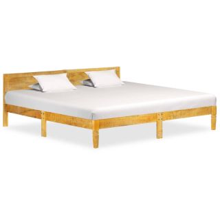 voodiraam tugevast mangopuidust, 200 cm