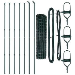 Euro Aed 7 Postiga 1.4x10 m Galvaniseeritud Teras Roheline