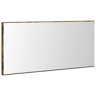 Vannitoa Peegelkapp LED Valgusega Suitsetatud Tamme 80x37 cm