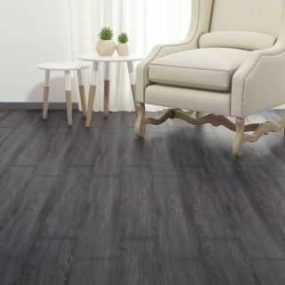 iseliimuvad PVC põrandalauad 2,51 m², 2 mm, must ja valge