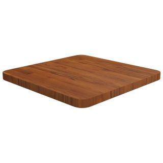 квадратная столешница, темно-коричневая, 40x40x2,5 см, обработанный дуб