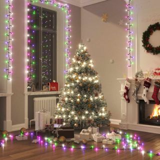 LED-valgusriba, 400 LEDi, pastelne värviline, 13 m, PVC