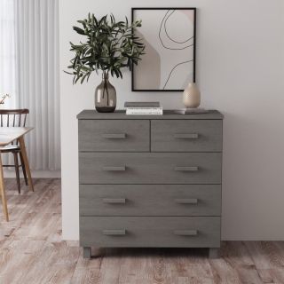 öökapp HAMAR, helehall, 79x40x80 cm, männipuit