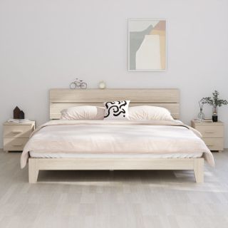 öökapp HAMAR, 2 tk, meepruun, 40x35x44,5 cm, männipuit