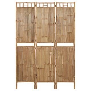3 paneeliga ruumijagaja, bambus, 120 x 180 cm