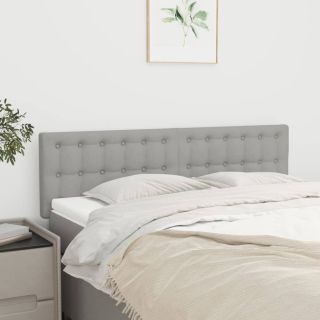 voodipeatsid 2 tk, helehall, 72x5x78/88 cm, kangas