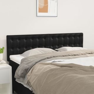 voodipeatsid 2 tk, must, 72x5x78/88 cm, kangas