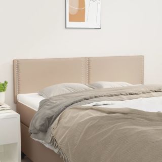 voodipeatsid 2 tk, Cappuccino, 72x5x78/88 cm, kangas