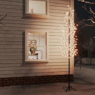 kirsiõitega LED-puu, soe valge, 368 LEDi, 300 cm