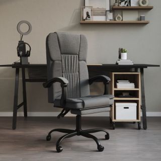 reguleeritav kontoritool, tumehall, kangas