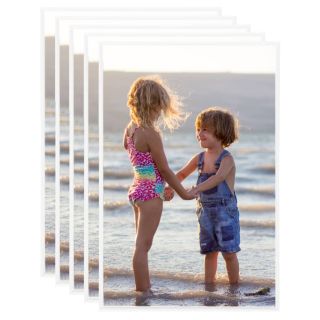 fotoraami kollaaž 5 tk, seinale või lauale, valge, 70 x 90 cm