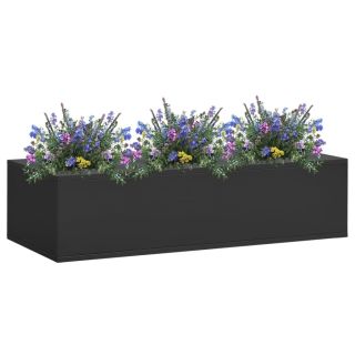 kontori lillekast, antratsiithall, 90 x 40 x 23 cm, teras