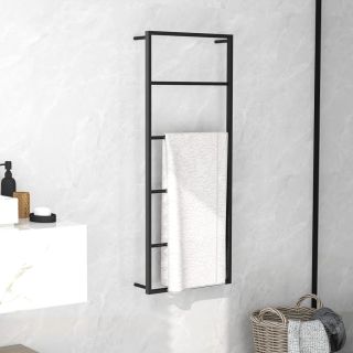 rätikurest, must, 45 x 10 x 115 cm, teras
