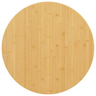 lauaplaat Ø60x4 cm bambusest