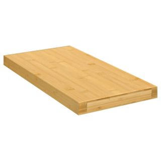 полка настенная, 40x20x2,5 см, бамбук