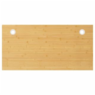 kirjutuslaua plaat, 80 x 40 x 2,5 cm, bambus