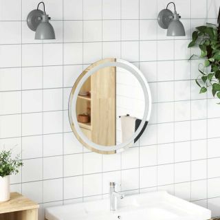 LED vannitoapeegel 50 cm ümmargune