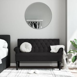 seljatoega pink, must, 120 x 62 x 75,5 cm, kangas