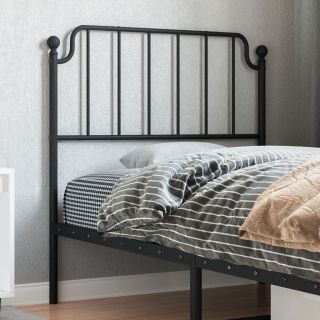 metallist voodipeats, must, 90 cm