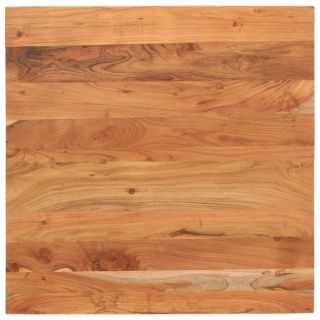 lauaplaat, 70 x 70 x 2,5 cm, kandiline, akaatsiapuit