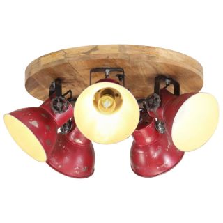 laelamp, 25 W, kulunud punane, 50x50x25 cm, E27